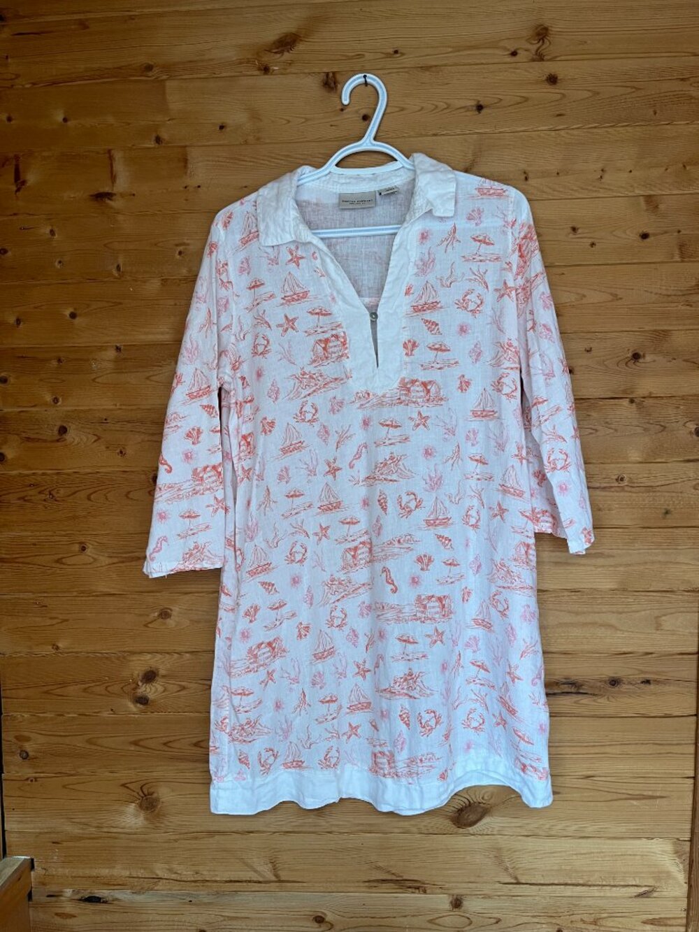 Martha Stewart Collection - Summer tunic dress/coverup - Size L